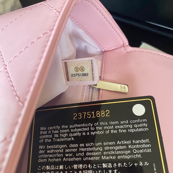 ‼️SOLD‼️Authentic Chanel 17C PINK SHW Crossbody - Picture 9 of 13